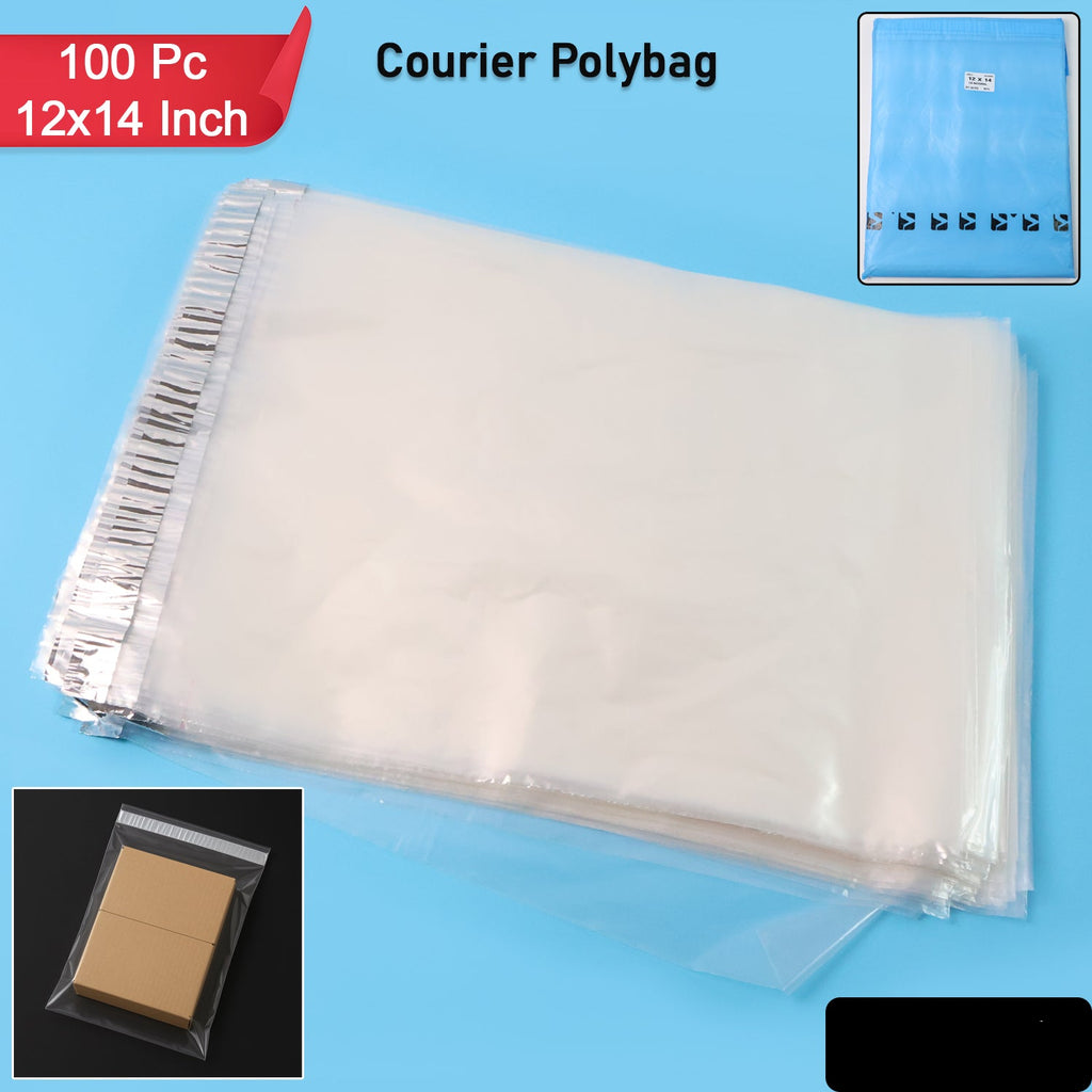 Self-adhesive Courier Polybags (12x14 Inch  100 Pc)